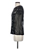 Hi-Line Black Short Sleeve Top Size XS - photo 5