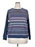 Eddie Bauer Stripes Blue Pullover Sweater Size XXL - photo 1