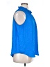 Ann Taylor 100% Polyester Blue Sleeveless Blouse Size XL - photo 4