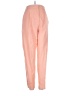 ASOS 100% Polyester Solid Pink Casual Pants Size 4 - photo 1