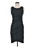 Leith Solid Gray Cocktail Dress Size M - photo 1