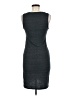 Leith Solid Gray Cocktail Dress Size M - photo 2