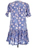 Oliphant 100% Cotton Blue Casual Dress Size M - photo 2