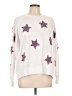 Philosophy Republic Clothing Stars White Pullover Sweater Size L - photo 1