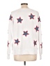 Philosophy Republic Clothing Stars White Pullover Sweater Size L - photo 2