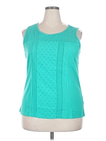 Lands' End Sleeveless Blouse (view 1)