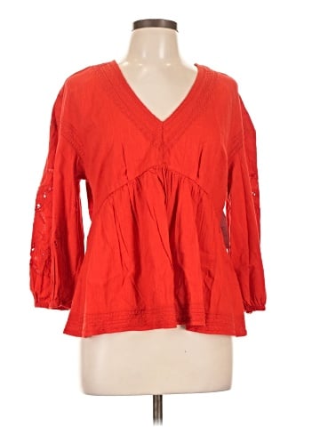 Time and Tru 3/4 Sleeve Blouse (view 1)