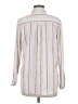 Gap Stripes Ivory Long Sleeve Button-Down Shirt Size M - photo 2