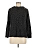 Joan Vass Animal Print Black Pullover Sweater Size M - photo 1