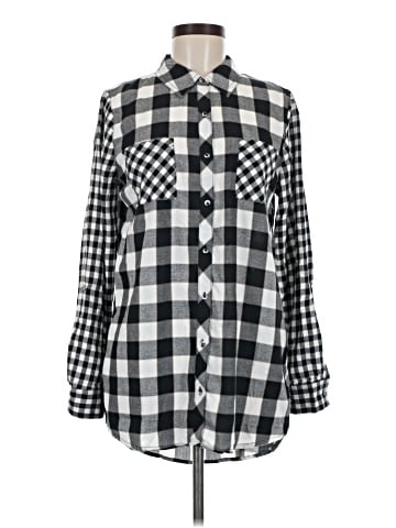 Cato Long Sleeve Button-Down Shirt (view 1)