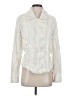 Burning Torch 100% Polyester Ivory Faux Fur Jacket Size S - photo 1