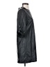 BCBGMAXAZRIA 100% Polyurethane Black 3/4 Sleeve Top Size XS - photo 4