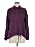 Cato 100% Polyester Purple Long Sleeve Blouse Size M - photo 1