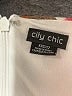 City Chic Floral White Romper Size 12 - photo 4
