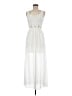 Socialite 100% Polyester White Casual Dress Size M - photo 1