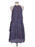 41Hawthorn 100% Polyester Print Blue Casual Dress Size M - photo 2
