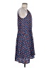 41Hawthorn 100% Polyester Print Blue Casual Dress Size M - photo 4