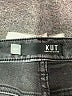 Kut from the Kloth Solid Gray Jeans Size 16 - photo 4