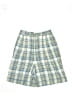 Lands' End 100% Cotton Plaid Blue Shorts Size 6 - photo 1
