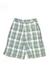 Lands' End 100% Cotton Plaid Blue Shorts Size 6 - photo 2