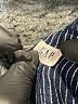Gap Stripes Blue Linen Pants Size M - photo 7