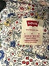 Levi's Floral Blue Short Sleeve Blouse Size 12 - 13 - photo 3