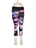 Ideology Graphic Purple Active Pants Size M - photo 1