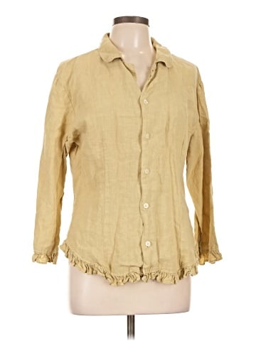 CP Shades 3/4 Sleeve Button-Down Shirt (view 1)