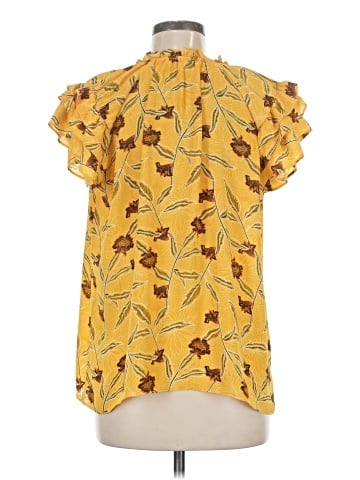 Rose + Olive Short Sleeve Blouse (view 2)