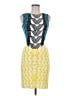 Mara Hoffman Graphic Yellow Cocktail Dress Size M - photo 1