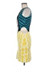 Mara Hoffman Graphic Yellow Cocktail Dress Size M - photo 5