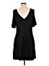 Assorted Brands Solid Black Casual Dress Size L - photo 2