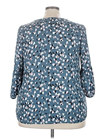 Collective Concepts 3/4 Sleeve Blouse (view 2)