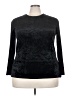 Teddi Black 3/4 Sleeve Top Size 2X (estimated) - photo 1