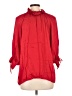 SOFIA Red 3/4 Sleeve Blouse Size L (estimated) - photo 2
