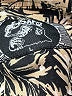 Assorted Brands Animal Print Tan Short Sleeve Button-Down Shirt Size L - photo 8