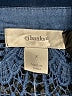 Cj Banks Blue 3/4 Sleeve Button-Down Shirt Size 0X - photo 7