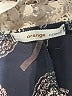Orange Creek 100% Polyester Paisley Black Romper Size M - photo 4