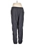 Caslon Solid Gray Track Pants Size M - photo 2