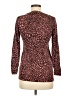 J.Crew Animal Print Pink Pullover Sweater Size M - photo 2