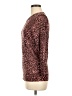 J.Crew Animal Print Pink Pullover Sweater Size M - photo 5