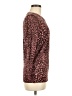 J.Crew Animal Print Pink Pullover Sweater Size M - photo 4