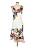 Venus Floral Ivory Cocktail Dress Size M - photo 2