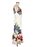 Venus Floral Ivory Cocktail Dress Size M - photo 4