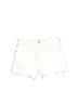 Madewell Solid White Denim Shorts Size 23 waist - photo 1