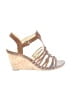 Isaac Mizrahi LIVE! Tan Ivory Wedges Size 8 - photo 1