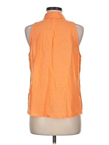 Boston Proper Sleeveless Button-Down Shirt (view 2)