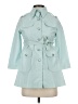 Assorted Brands Teal Trenchcoat Size XS (estimated) - photo 1