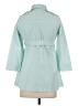 Assorted Brands Teal Trenchcoat Size XS (estimated) - photo 2