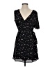 BB Dakota 100% Polyester Floral Black Casual Dress Size 4 - photo 1